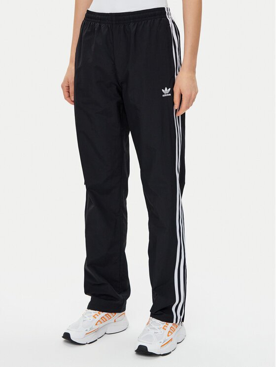 adidas Долнище анцуг Woven JD5335 Черен Loose Fit