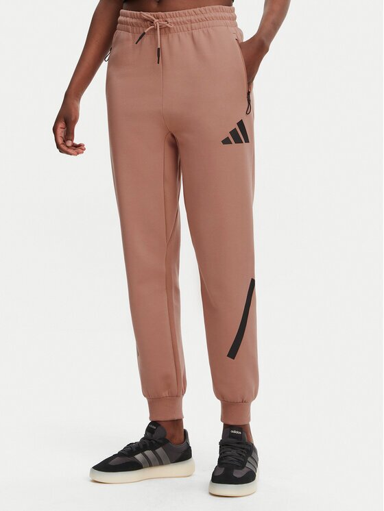 adidas Долнище анцуг Z.N.E. JD5995 Розов Regular Fit