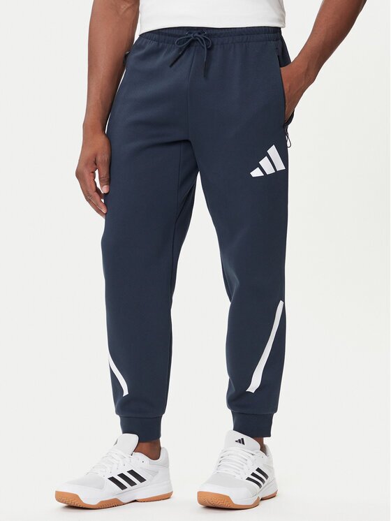 adidas Долнище анцуг Z.N.E. JW4723 Тъмносин Loose Fit