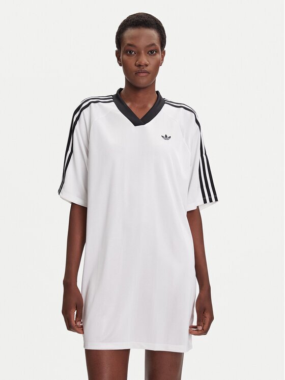 adidas Ежедневна рокля adicolor Football Jacquard KB8153 Oversize