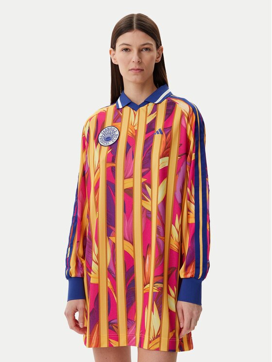 adidas Ежедневна рокля FARM Premium JD6285 Цветен Loose Fit