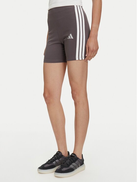 adidas Къс клин Essentials 3-Stripes JD0915 Сив Slim Fit