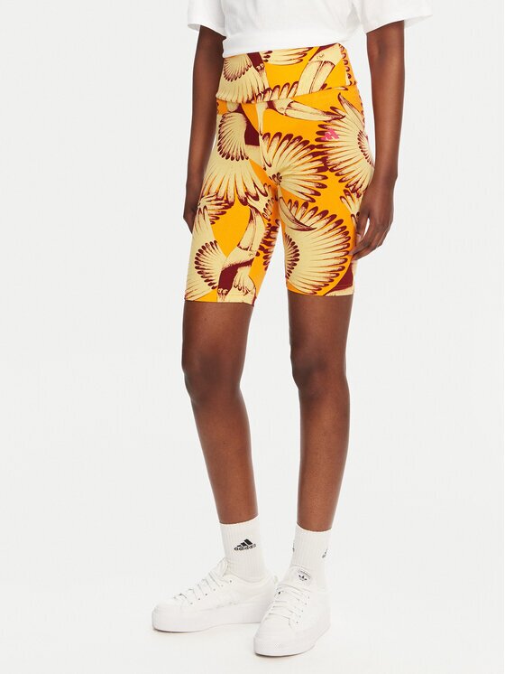 adidas Къс клин FARM JD6287 Жълт Slim Fit