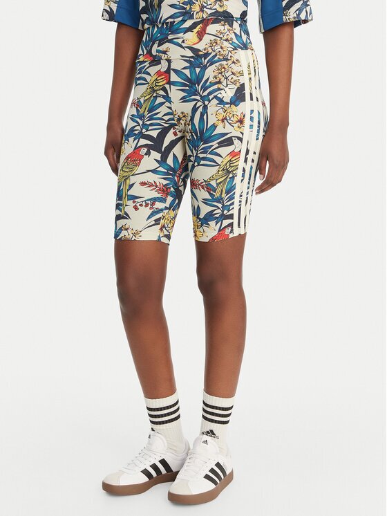 adidas Къс клин Farm Rio Bike KD4613 Цветен Slim Fit