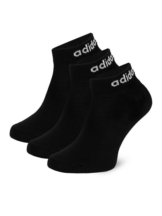 adidas Къси чорапи IC1305 3-PACK Черен