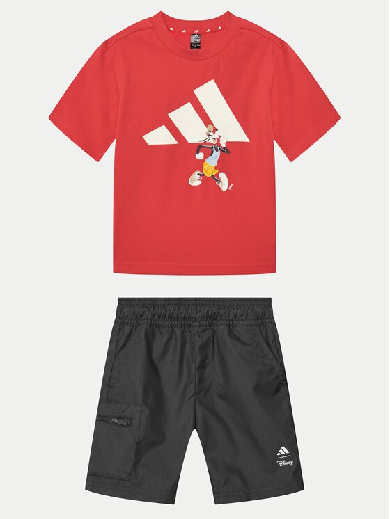 adidas Комплект тишърт и панталонки Disney Mickey Mouse JF3639 Цветен Regular Fit