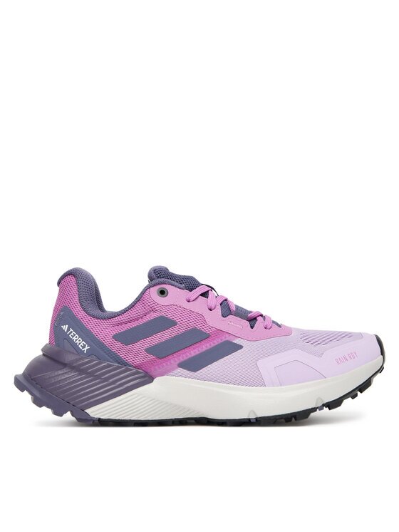 adidas Маратонки за бягане Terrex Soulstride RAIN.RDY Trail JR7070 Виолетов