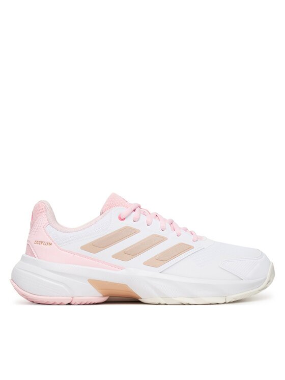 adidas Обувки за тенис Courtjam Control 3 JP9739 Бял
