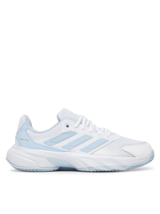 adidas Обувки за тенис Courtjam Control 3 KI3443 Бял