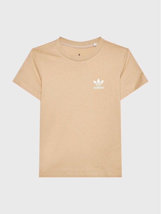 adidas Originals Тишърт adicolor HK7468 Бежов Regular Fit
