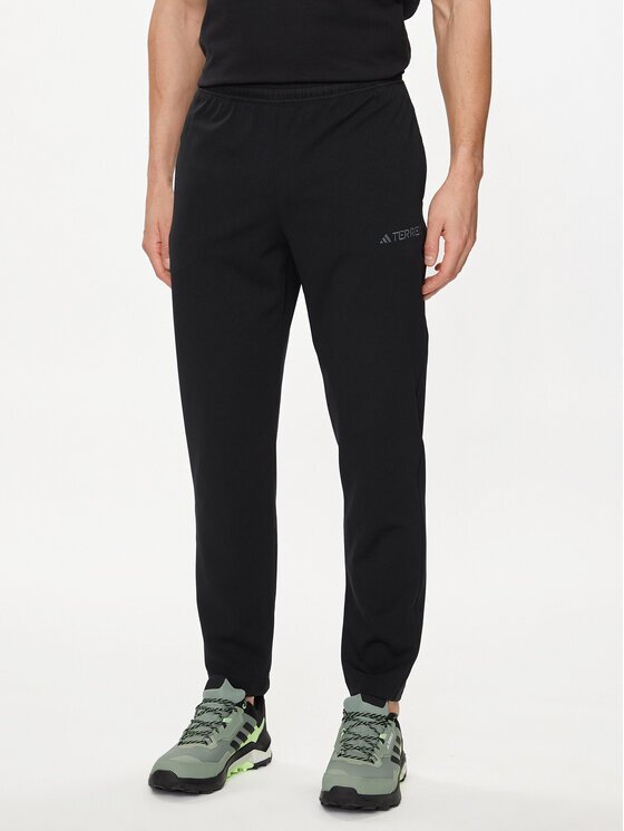 adidas Outdoor панталони Terrex Multi IN4604 Черен Loose Fit