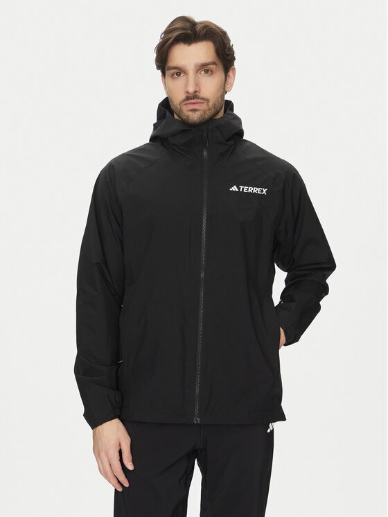 adidas Outdoor яке Terrex Multi 2L RAIN.RDY JN8804 Черен Regular Fit