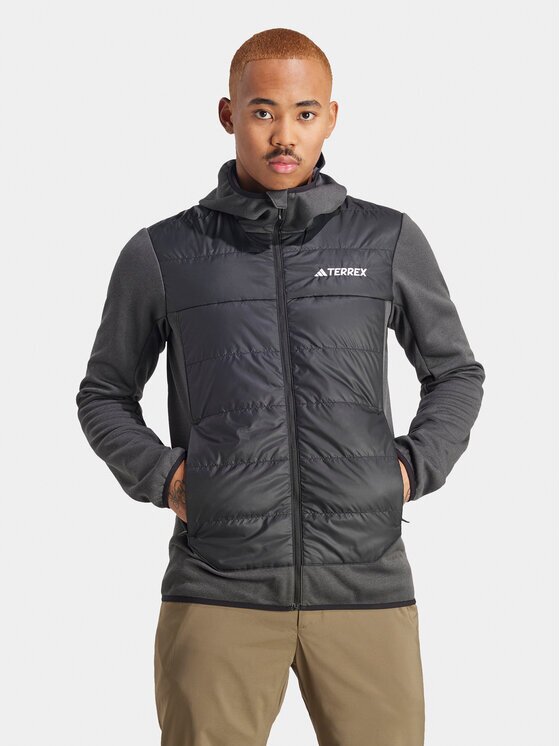 adidas Outdoor яке Terrex Multi Hybrid IR7883 Черен Regular Fit