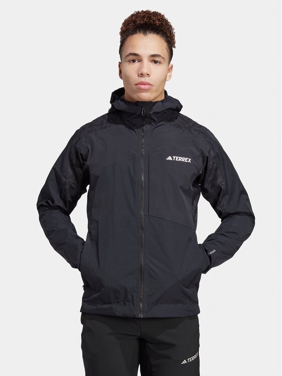 adidas Outdoor яке Terrex Xperior HN2912 Черен Slim Fit