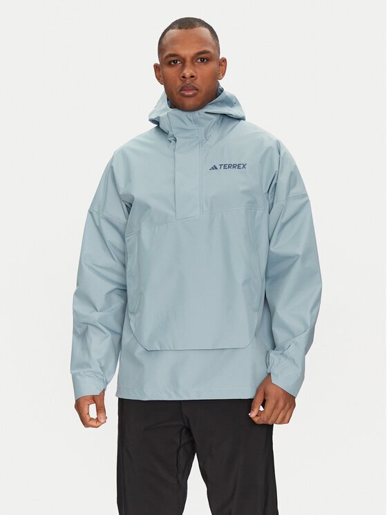 adidas Outdoor яке Terrex Xploric 2.5L JD8347 Син Loose Fit