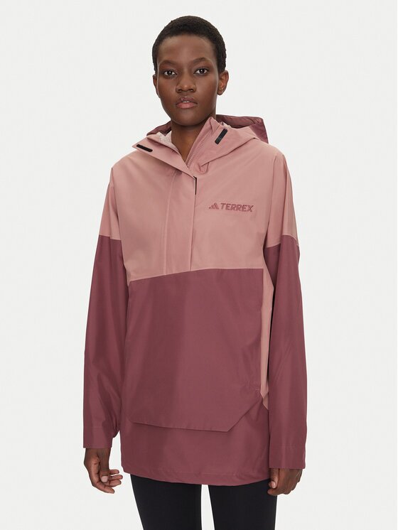 adidas Outdoor яке Terrex Xploric 2.5L JD8370 Розов Loose Fit