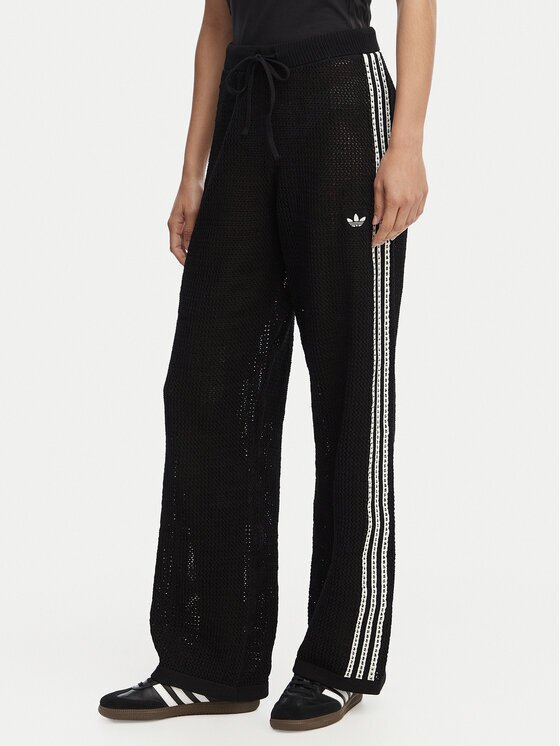 adidas Плетени панталони Knitted Crochet Firebird KC6494 Regular Fit