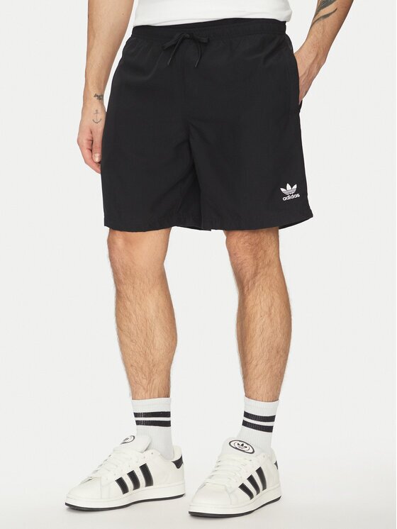 adidas Плувни шорти adicolor 8-Inch JC9184 Черен Regular Fit