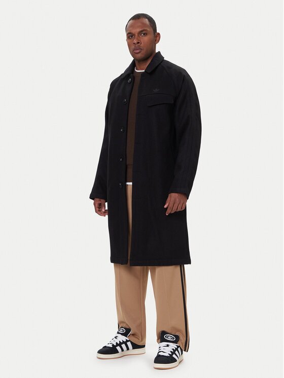 adidas Преходно палто Premium Essentials JW0120 Черен Regular Fit