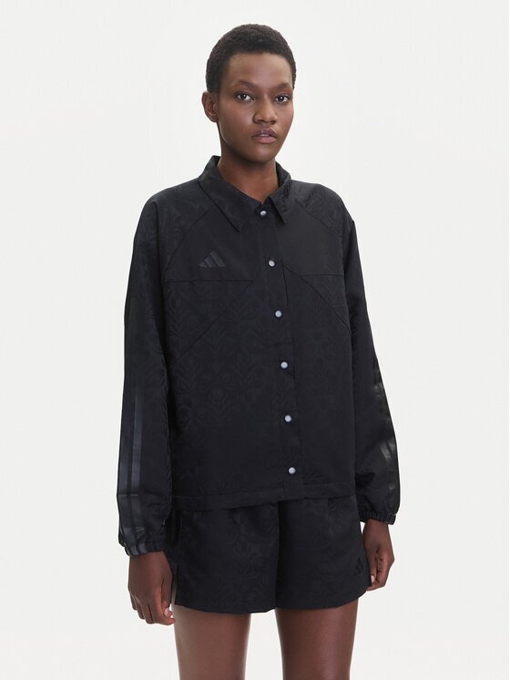 adidas Риза-яке Tiro x Common Goal Coaches JL7647 Черен Loose Fit