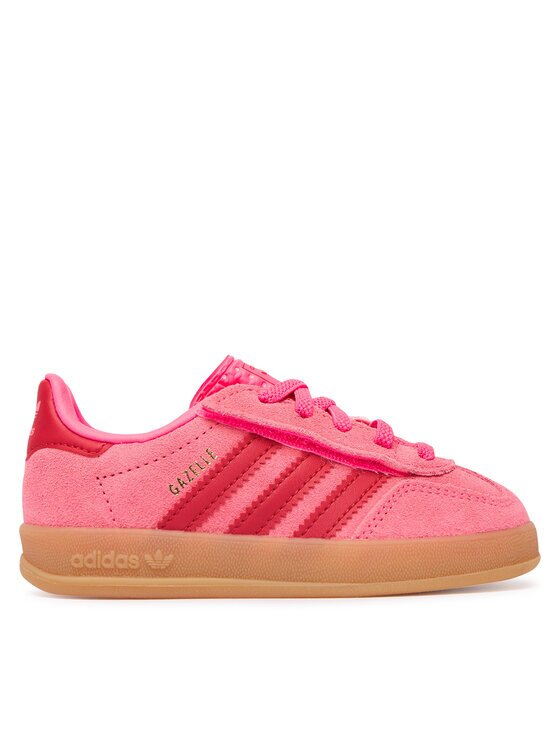 adidas Сникърси Gazelle Indoor Comfort Closure Elastic KJ2304 Розов