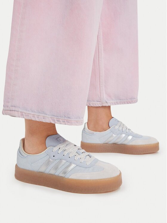adidas Сникърси Sambae IH1967 Светлосин