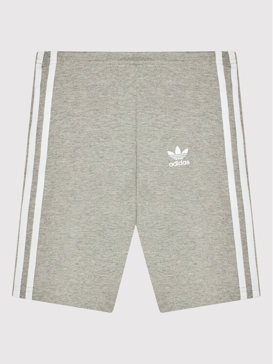 adidas Спортни шорти adicolor Cycling HD2039 Сив Slim Fit
