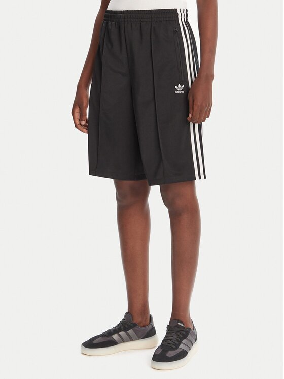 adidas Спортни шорти adicolor Firebird JD0286 Черен Loose Fit