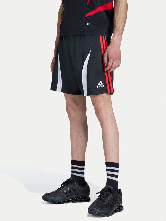 adidas Спортни шорти adicolor Teamgeist KD5871 Черен Regular Fit