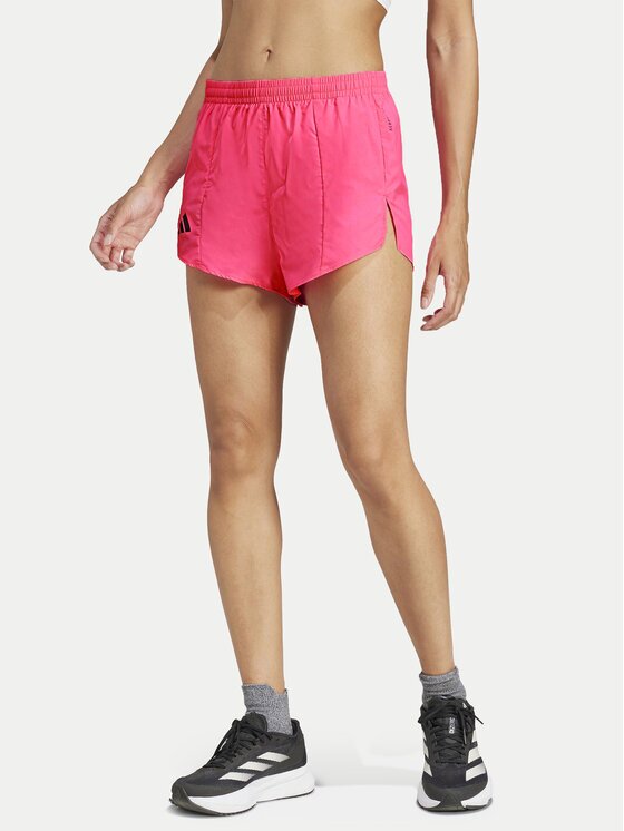 adidas Спортни шорти Adizero Essentials JF3500 Розов Regular Fit