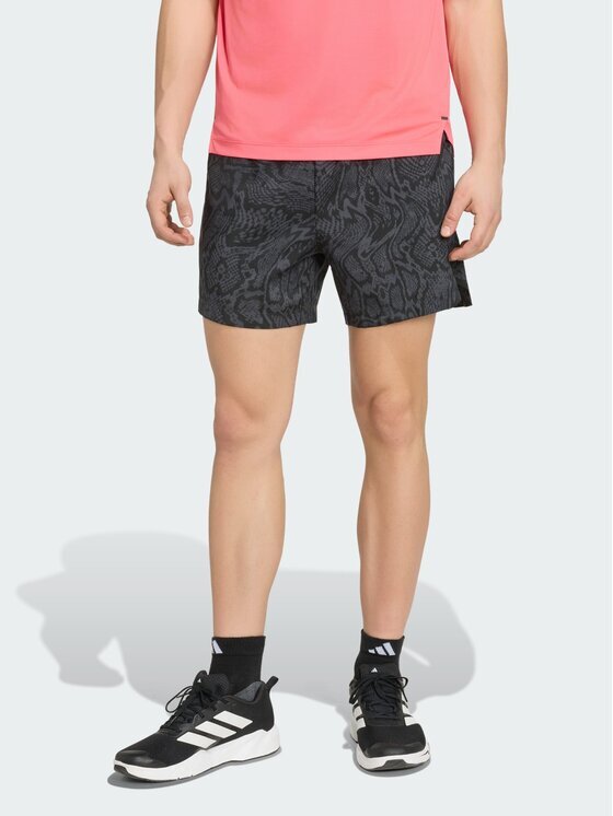 adidas Спортни шорти D4T Primelift Aop KT5267 Regular Fit
