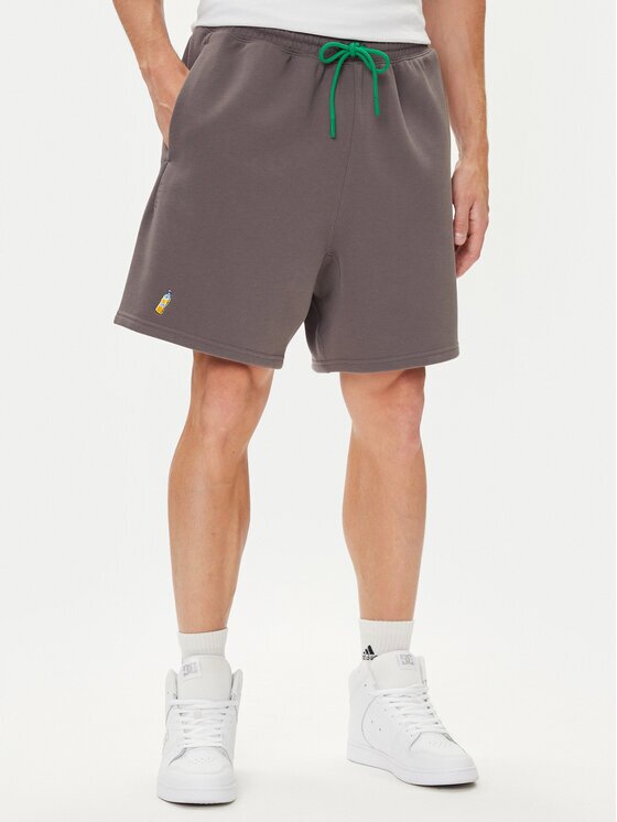 adidas Спортни шорти Fortnite JV7962 Сив Regular Fit