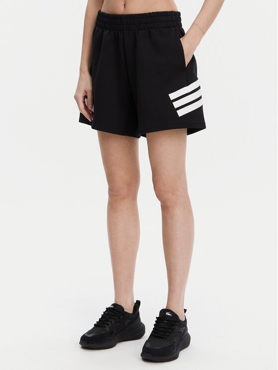 adidas Спортни шорти Future Icons 3-Stripes JC5443 Черен Loose Fit