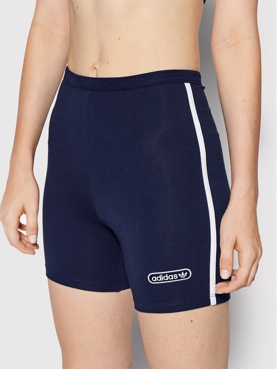 adidas Спортни шорти HL6562 Тъмносин Tight Fit