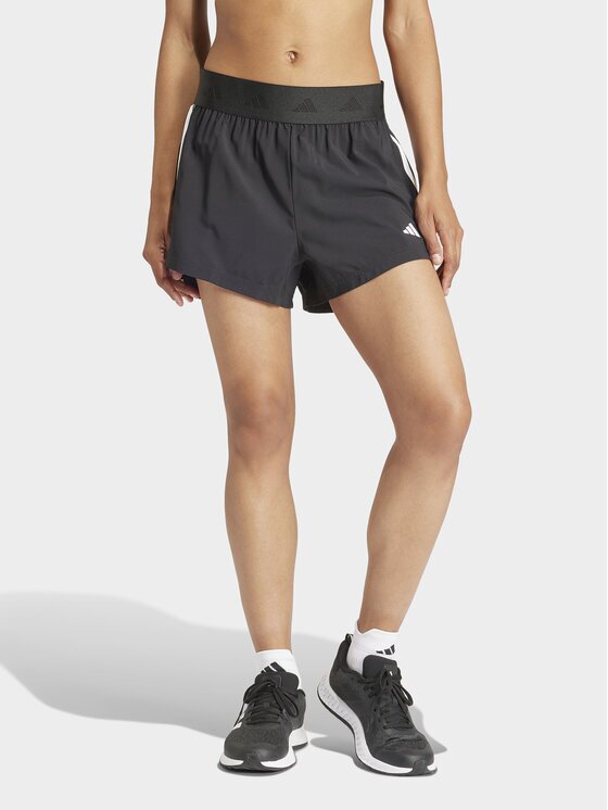 adidas Спортни шорти Hyperglam IT4665 Черен Regular Fit
