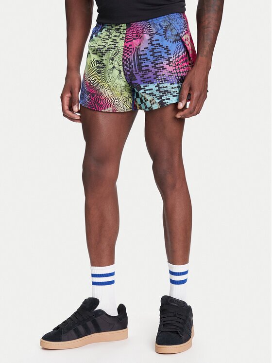 adidas Спортни шорти Jeremy Scott JL7621 Цветен Slim Fit
