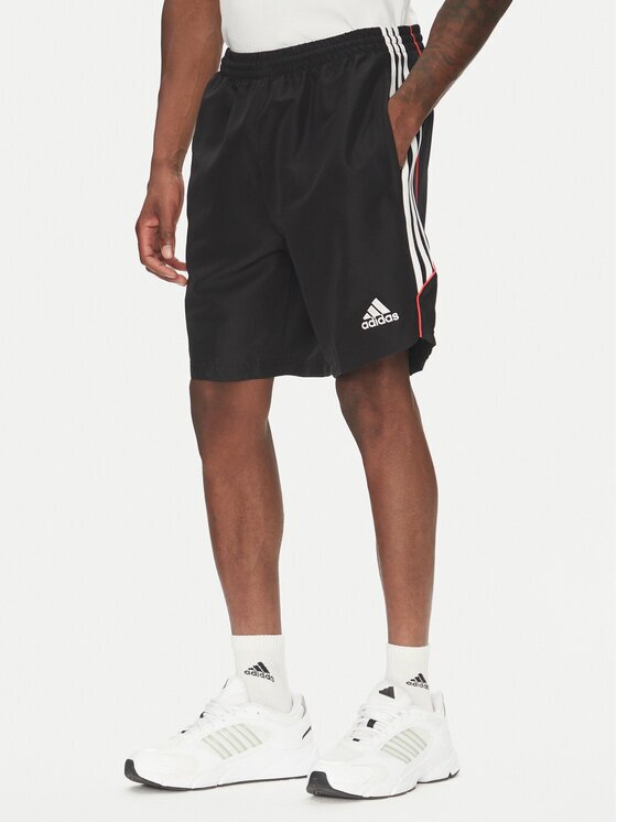 adidas Спортни шорти Juventus UBP JF0454 Черен Regular Fit