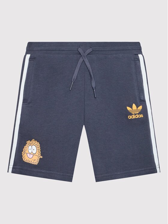 adidas Спортни шорти KEVIN LYONS HC9441 Тъмносин Regular Fit