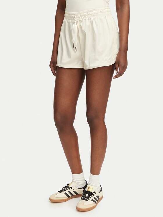 adidas Спортни шорти Pearl Jacquard KE3423 Екрю Loose Fit