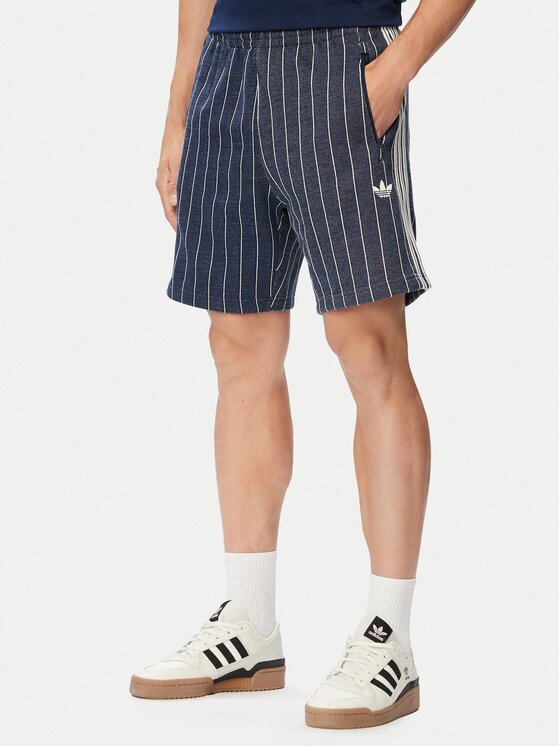 adidas Спортни шорти Pinstripes Shorts KR9706 Regular Fit