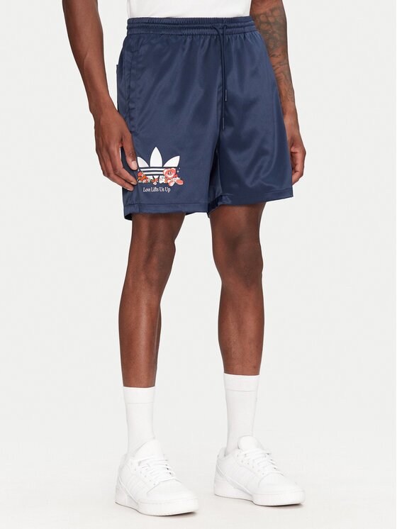 adidas Спортни шорти Q2 Made By Nelson Sprinter JD0719 Тъмносин Regular Fit
