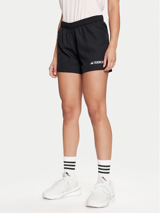 adidas Спортни шорти Terrex Multi Trail Running HZ6284 Черен Slim Fit