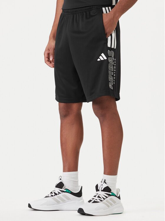 adidas Спортни шорти Tiro Wordmark JC9409 Черен Regular Fit