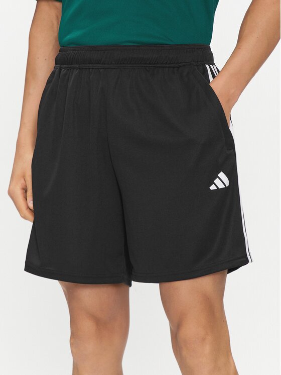 adidas Спортни шорти Train Essentials Piqué 3-Stripes Training Shorts IB8111 Regular Fit