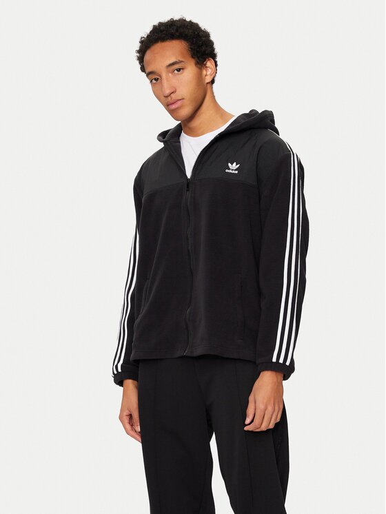 adidas Суитшърт adicolor 3-Stripes Teddy IZ4802 Regular Fit
