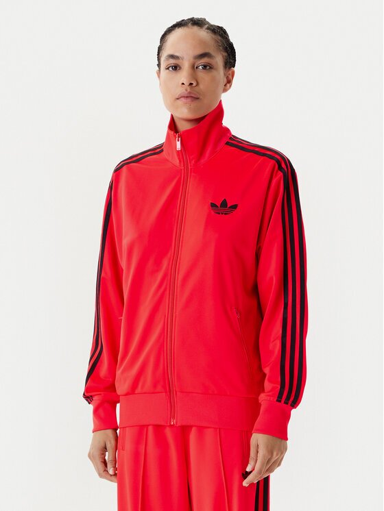 adidas Суитшърт adicolor Classic Firebird JW3663 Оранжев Loose Fit