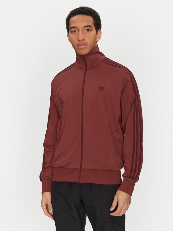 adidas Суитшърт adicolor Classics Firebird JP2545 Червен Loose Fit