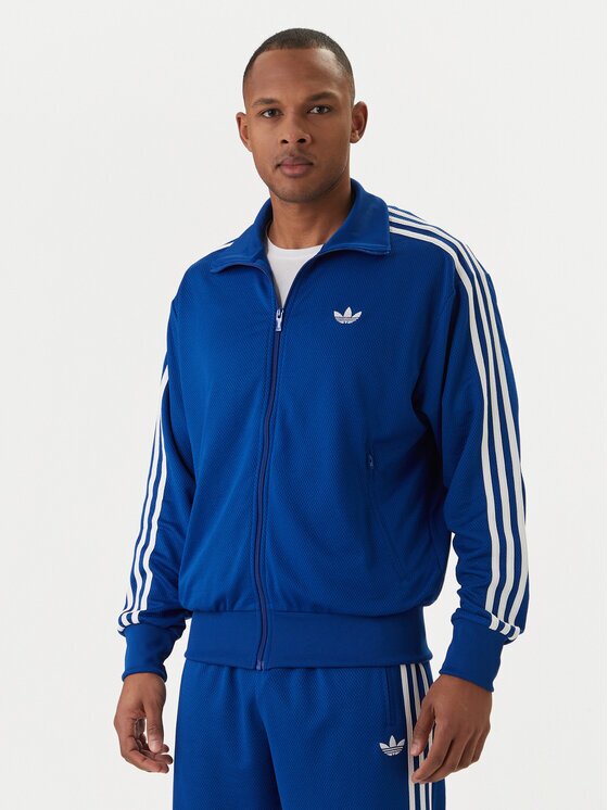 adidas Суитшърт adicolor Firebird KE0790 Син Loose Fit