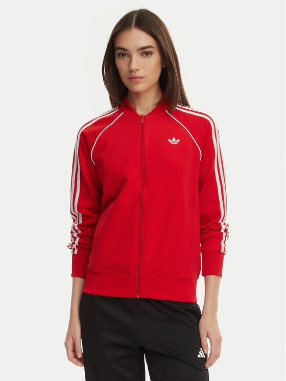 adidas Суитшърт adicolor SST Classic KD3782 Червен Regular Fit
