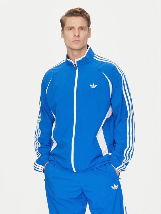 adidas Суитшърт adicolor Teamgeist JP1117 Син Regular Fit